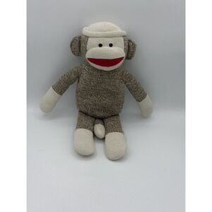 Skippyjon Jones Sock Monkey Plush 14" Stuffed Animal